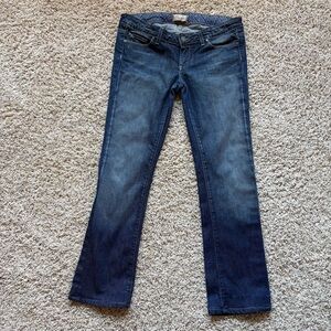 Paige Westbourne Bootcut Maternity Under Belly Jeans Made in U.S.A.